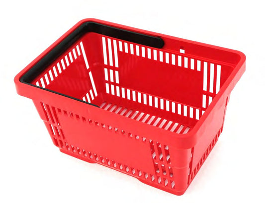 Damix Plastic Shopping Basket 20 L — basket, top view