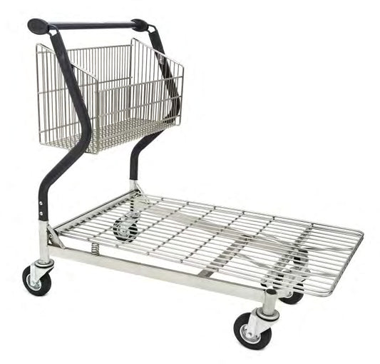 Damix Transport Trolley Vario 110S, Foldable Basket, 300 kg — trolley with folding basket