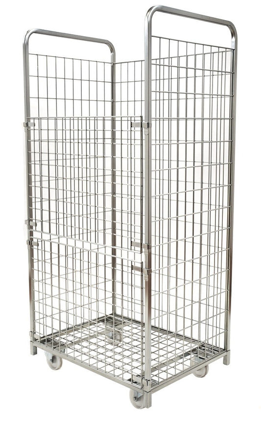 Damix Warehouse Trolley WMU 1700x800x600 mm, 250 kg — trolley with two shelves