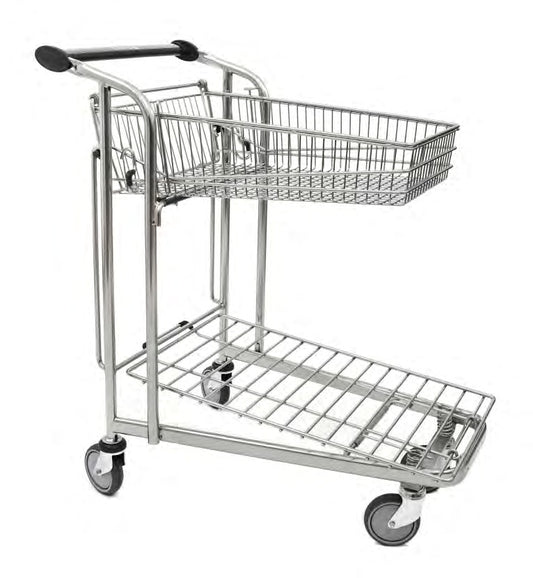 Damix Transport Trolley WTP-3A with Side Extension, 250 kg — front three-quarter view