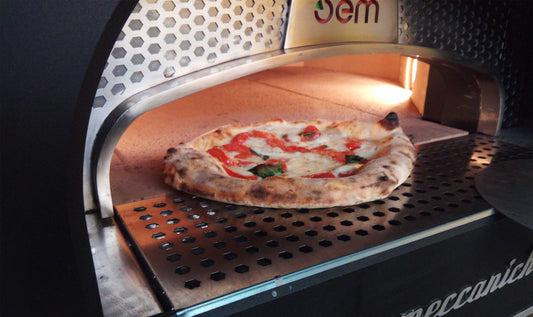 OEM DOME electric pizza oven, baked Neapolitan pizza in the chamber