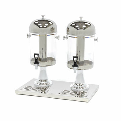 Maxima Drinks Dispenser, 2 x 8 L, No Power, Ice-Cooled, product photo