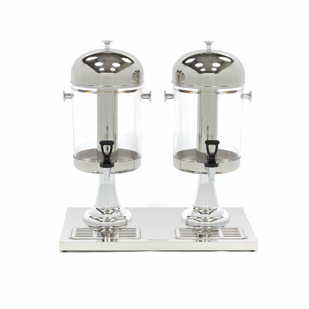 Maxima Drinks Dispenser, 2 x 8 L, No Power, Ice-Cooled, additional view