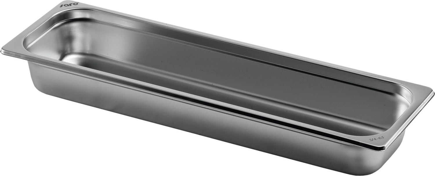 Saro 2/4 GN container, stainless steel