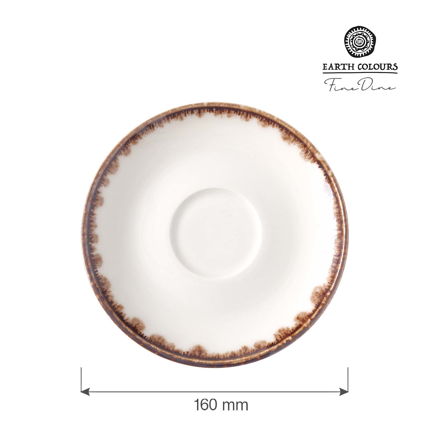 Fine Dine cappuccino saucer, 160mm