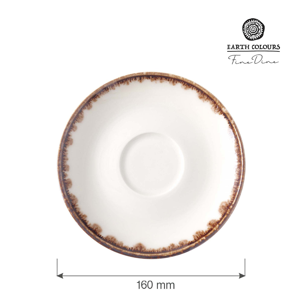 Fine Dine cappuccino saucer, 160mm