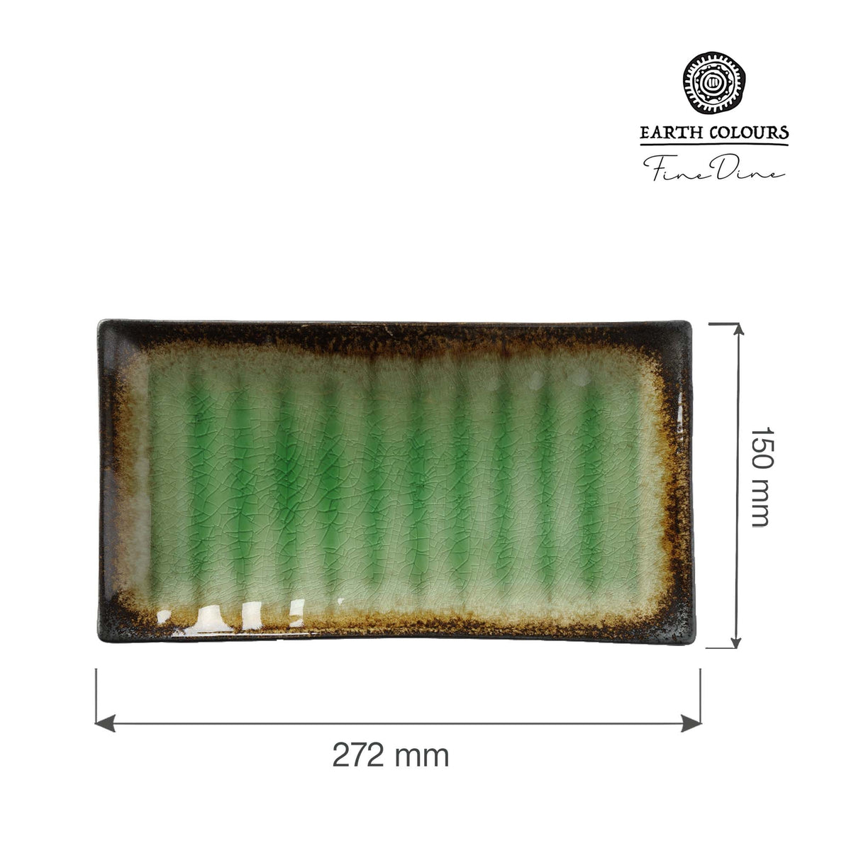 dish, 272x150mm