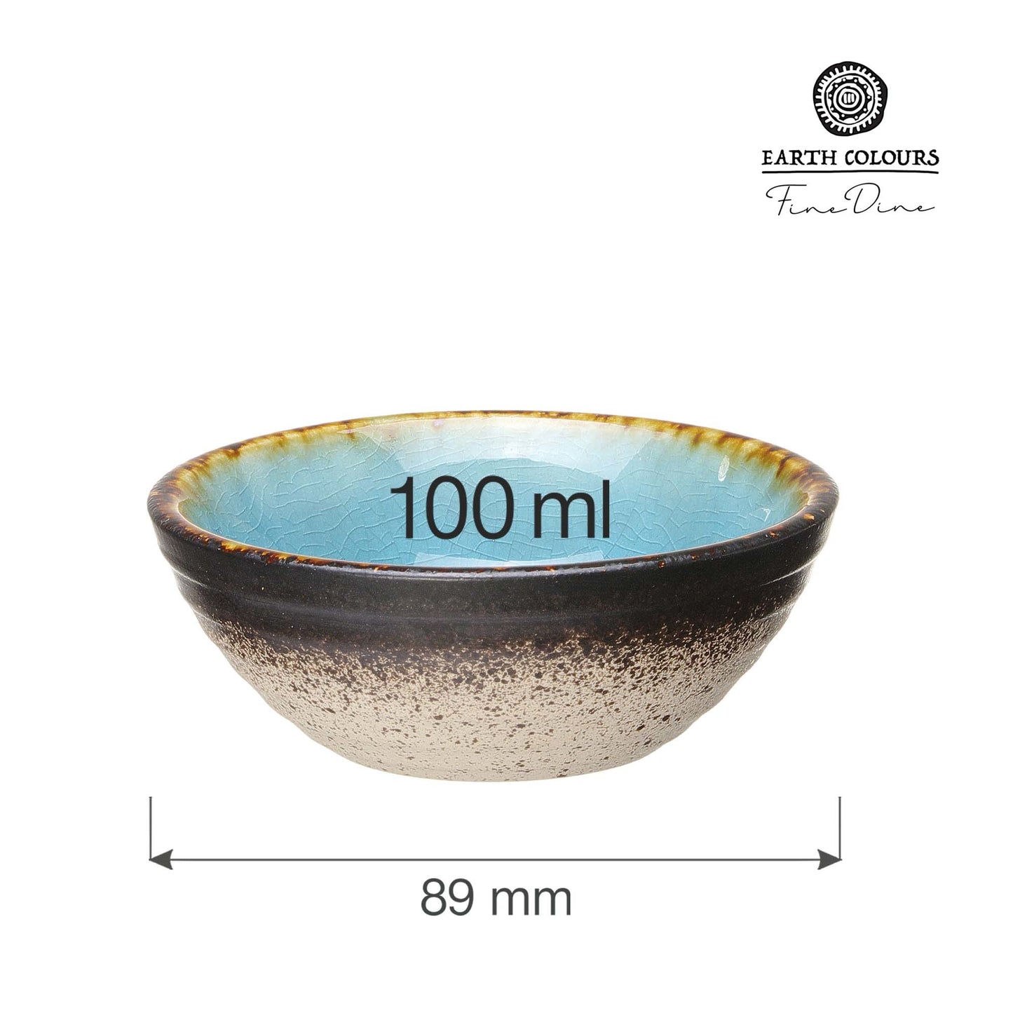 Fine Dine dip dish, 89mm