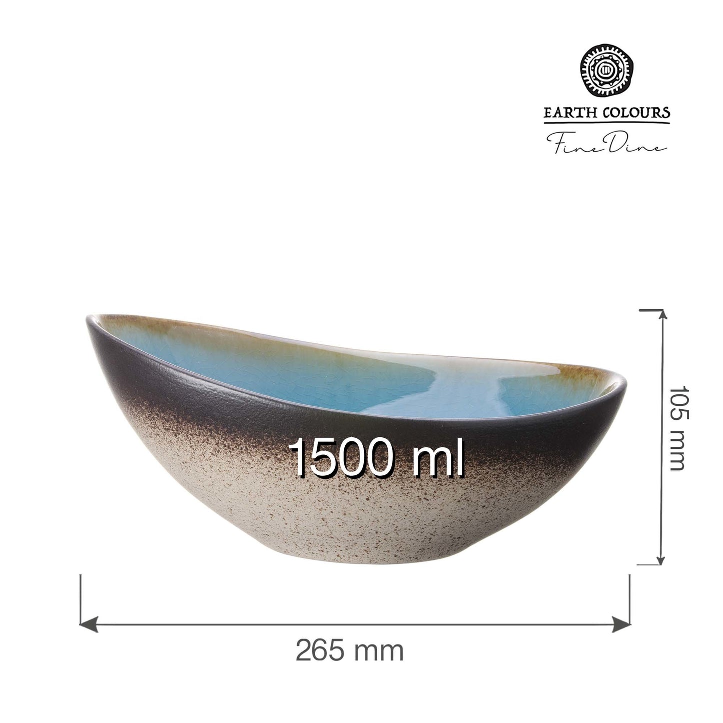 Fine Dine oval bowl, 240mm