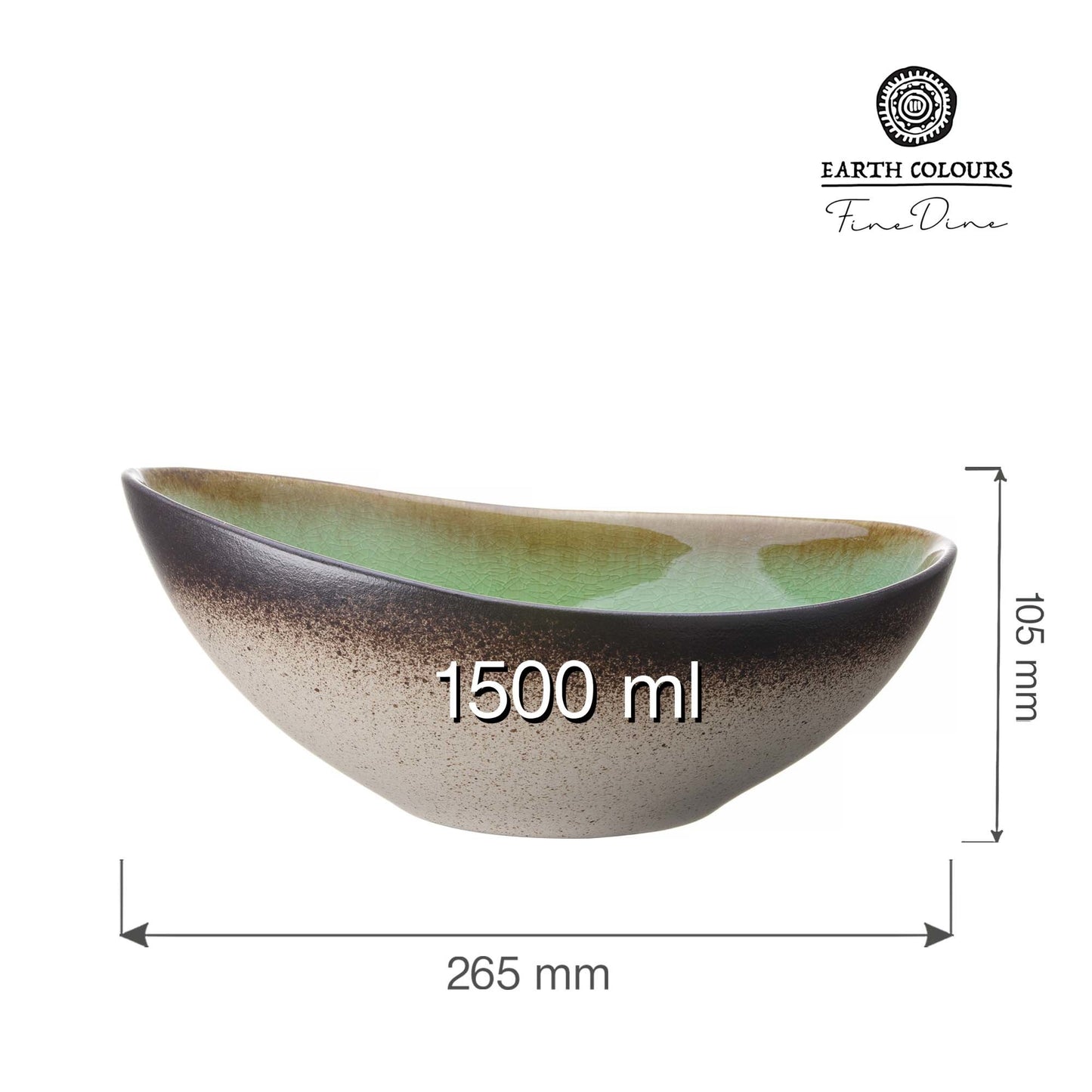 Fine Dine oval bowl, 240mm