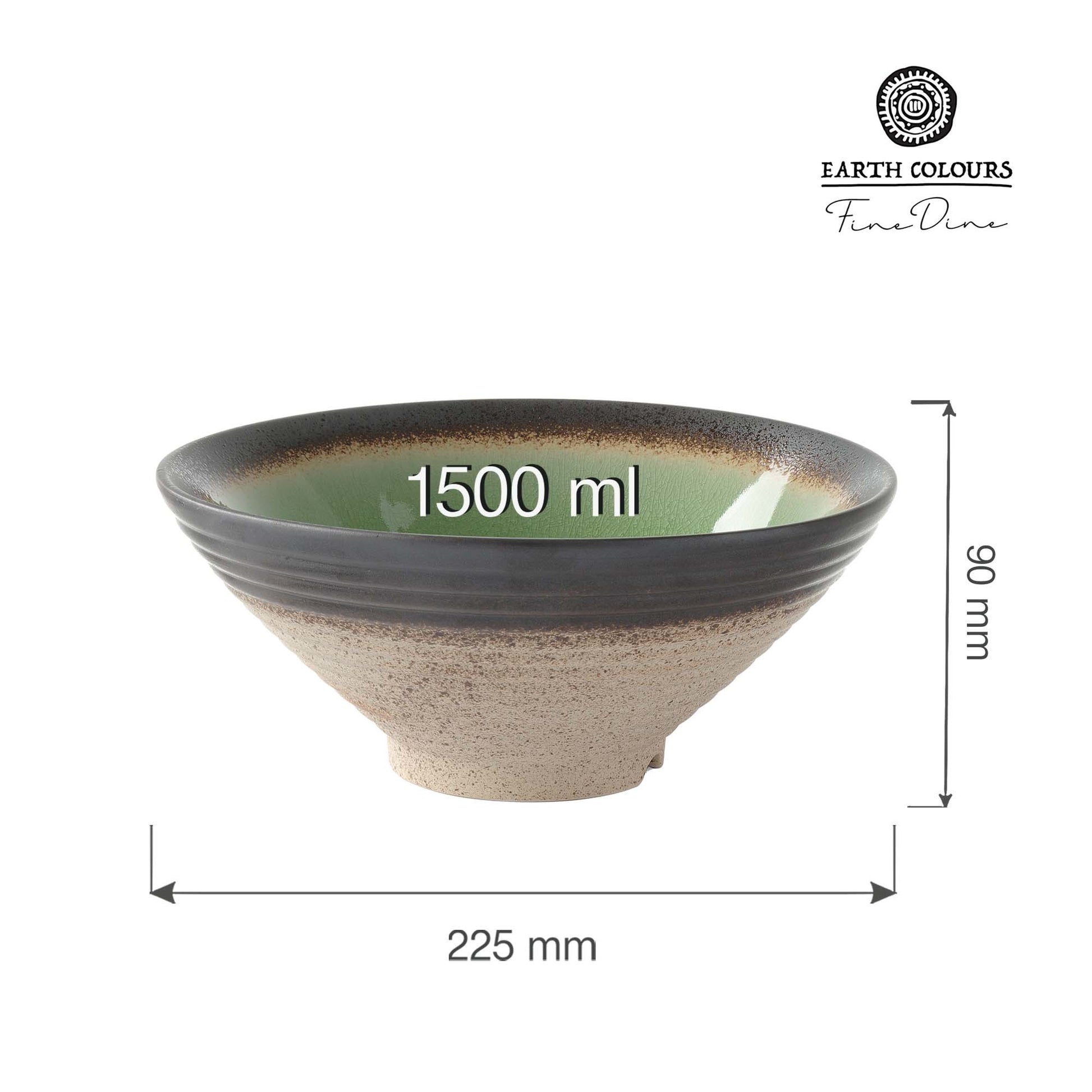 conical bowl, 225x(H)90mm