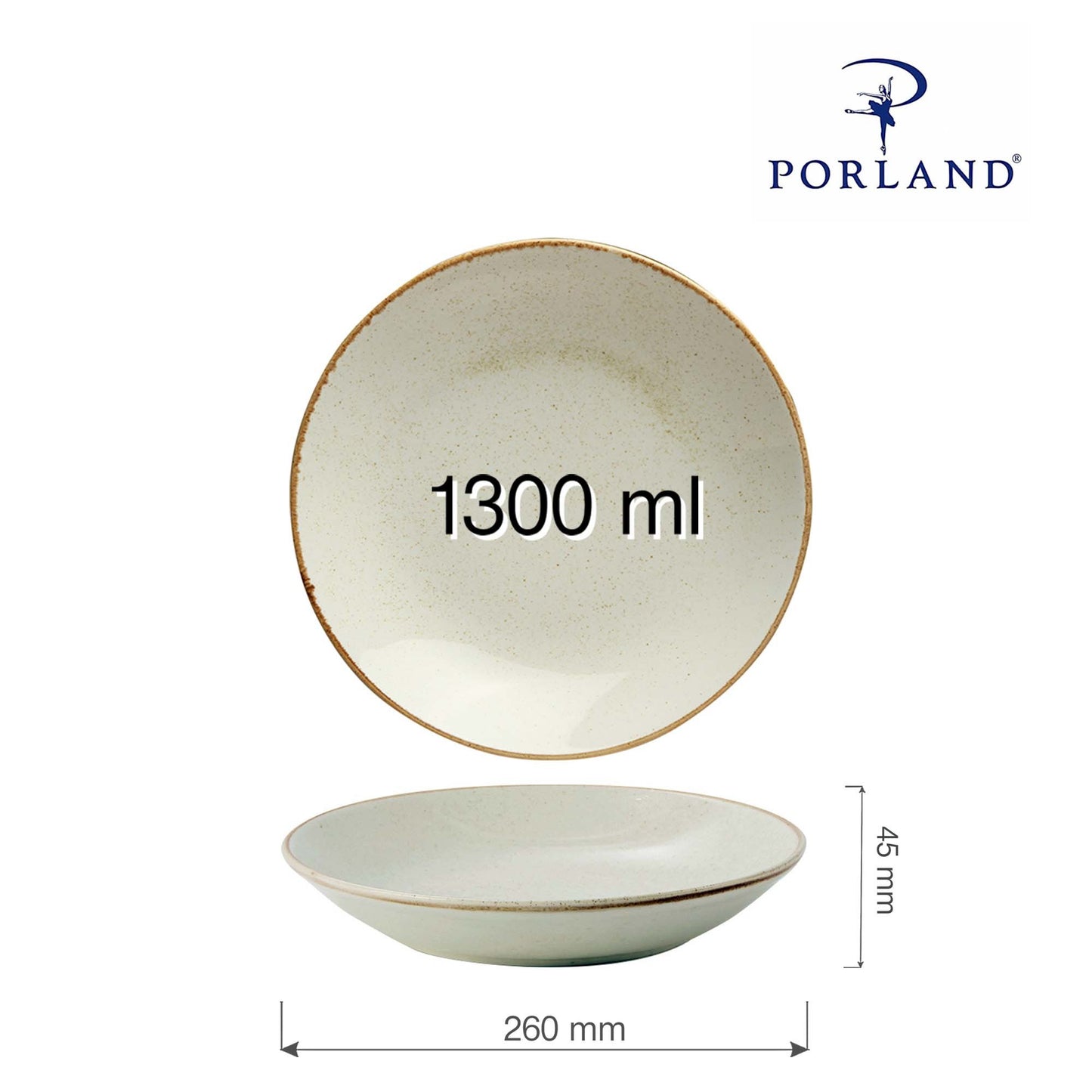 Porland Seasons coupe plate, 260mm