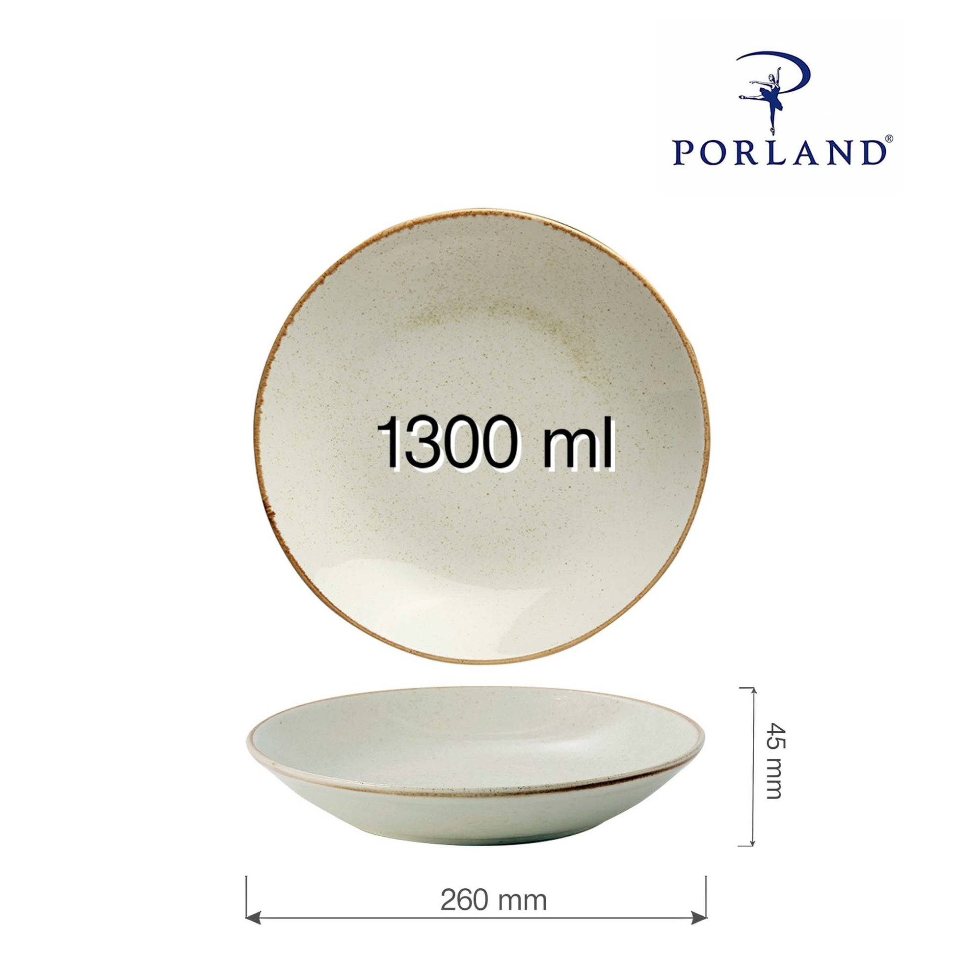 Porland Seasons coupe plate, 260mm