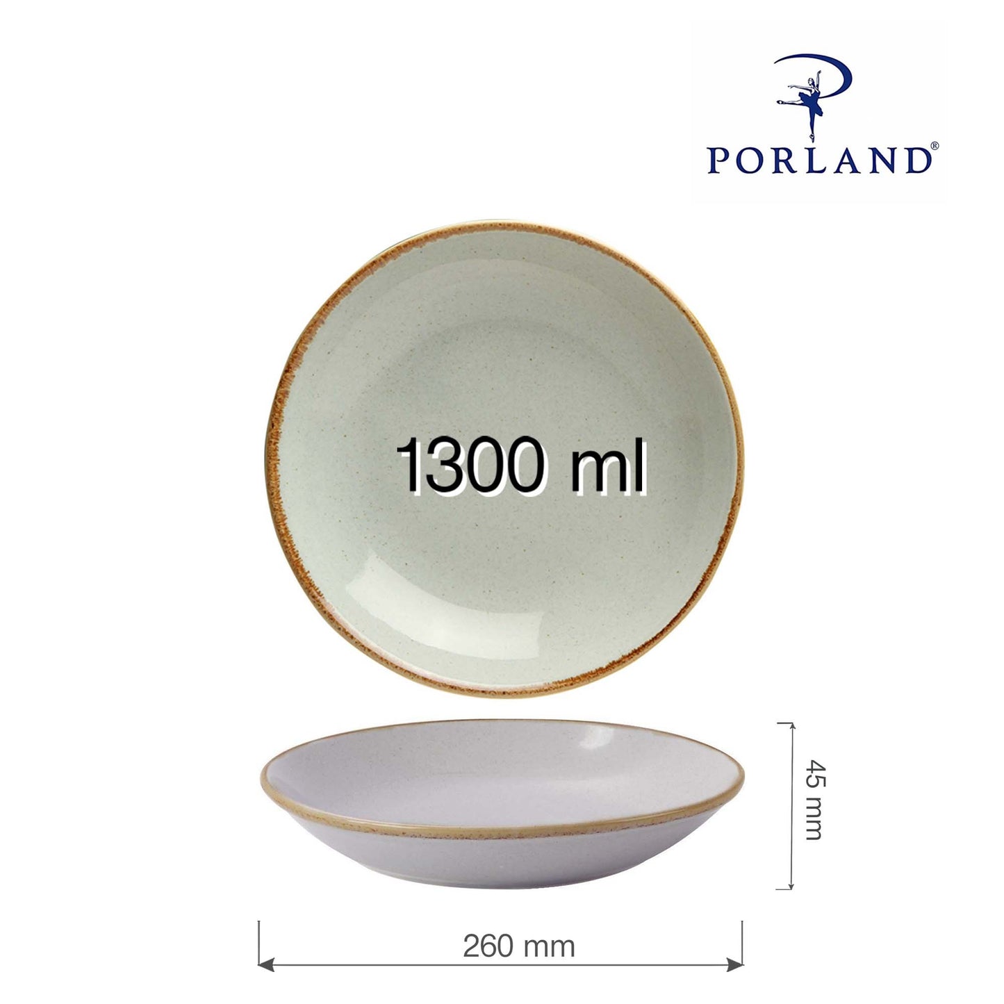 Porland Seasons coupe plate, 260mm
