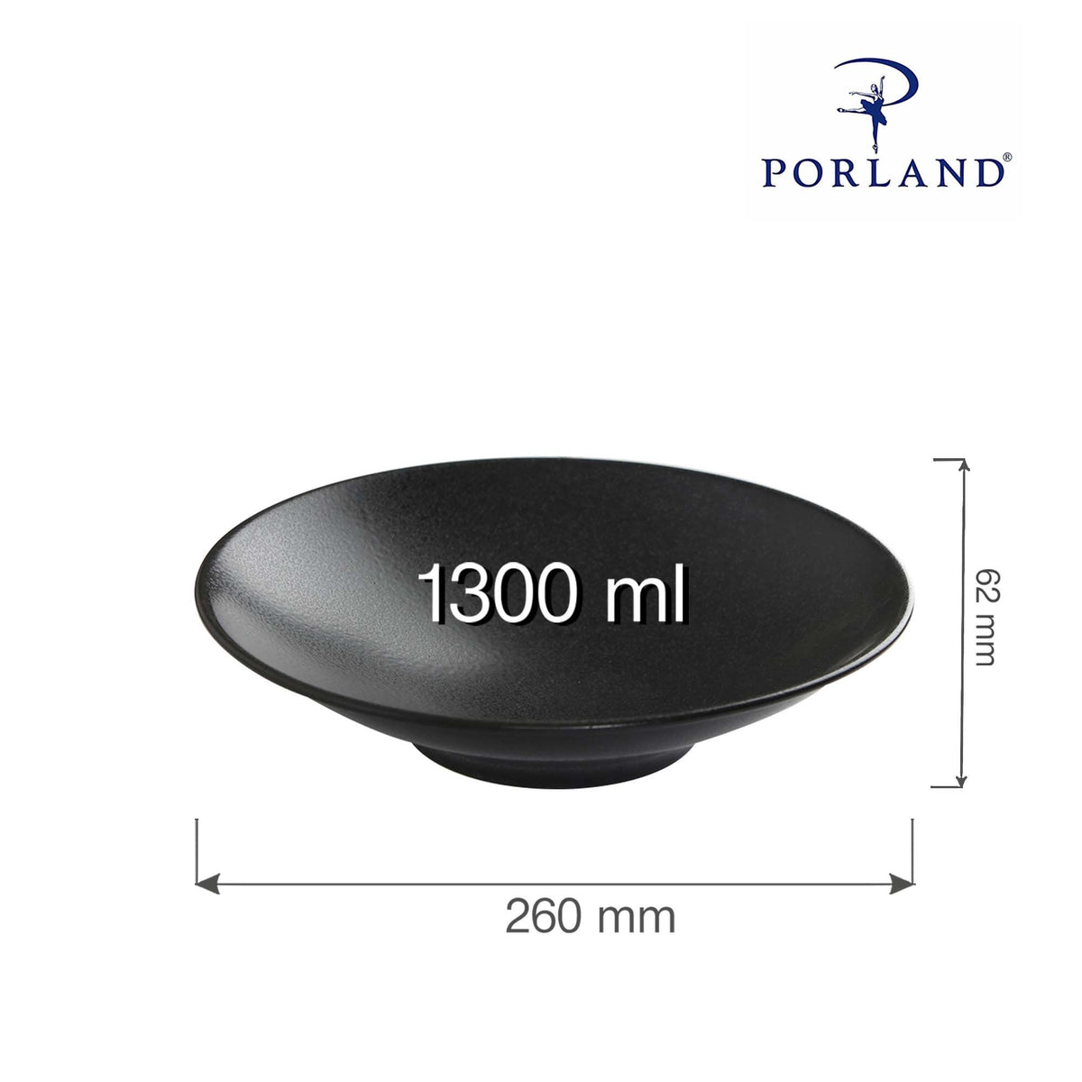 Porland Seasons plate on foot, 260x(H)62mm