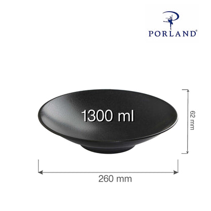 Porland Seasons plate on foot, 260x(H)62mm