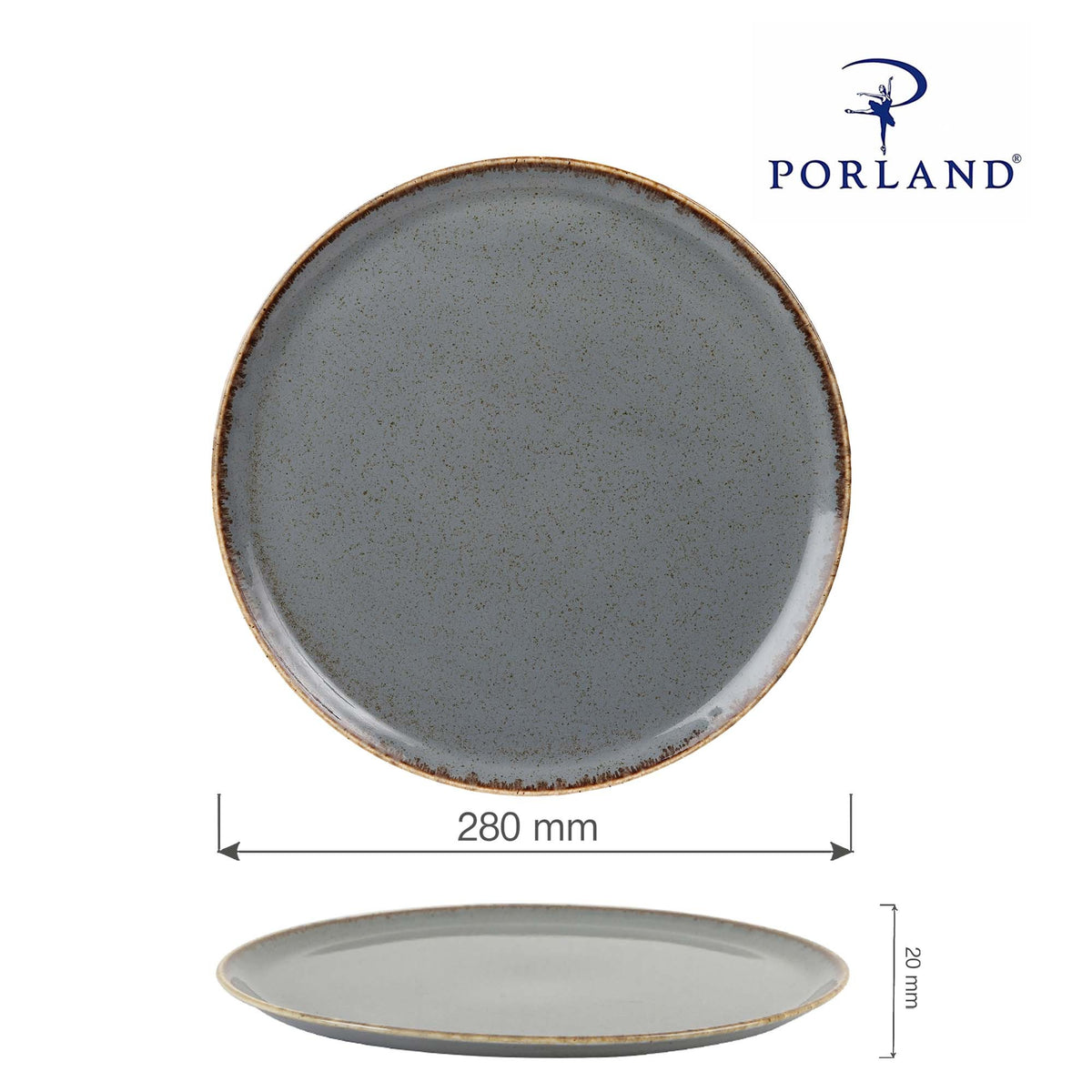 Porland Seasons pizza plate