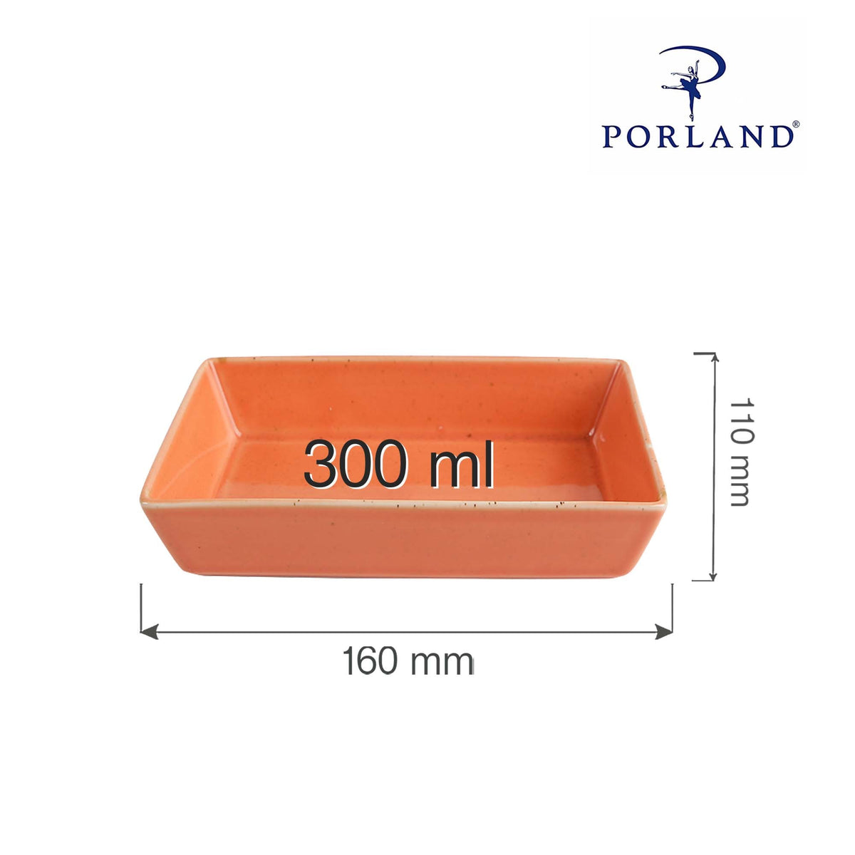 Porland Seasons dish, 160x110mm