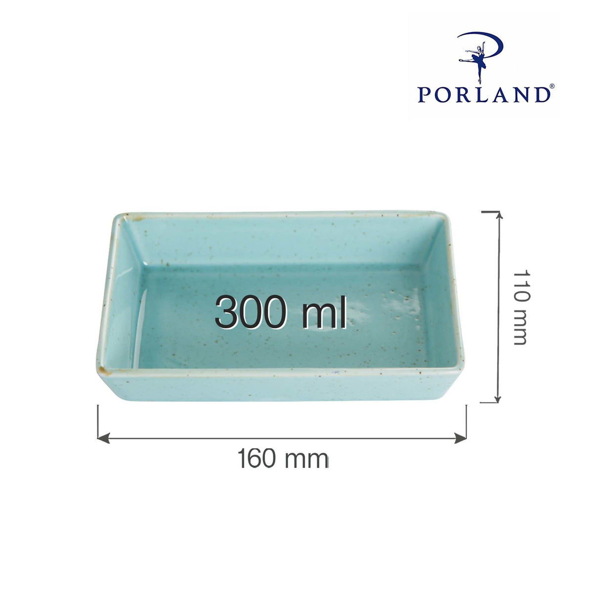 Porland Seasons dish, 160x110mm