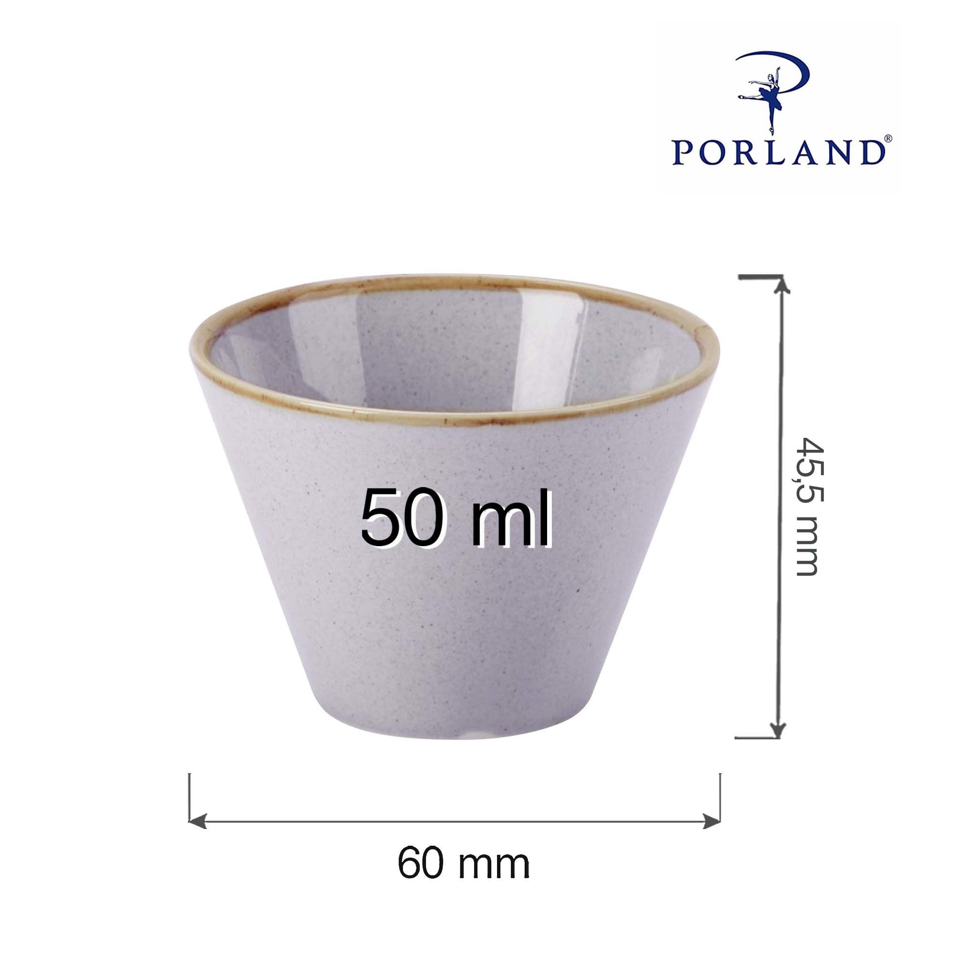 Porland Seasons conical bowl