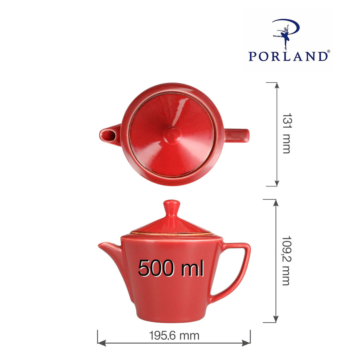 Porland Seasons tea pot, 500ml