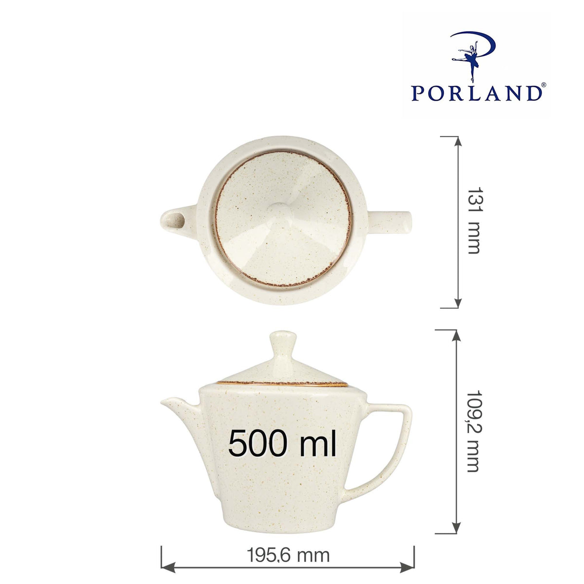 Porland Seasons tea pot, 500ml