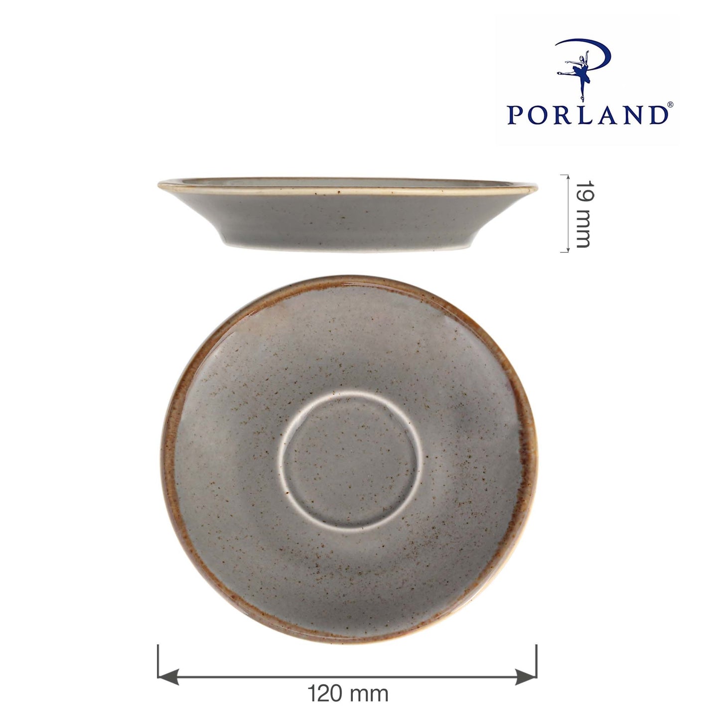 Porland Seasons saucer, 120mm