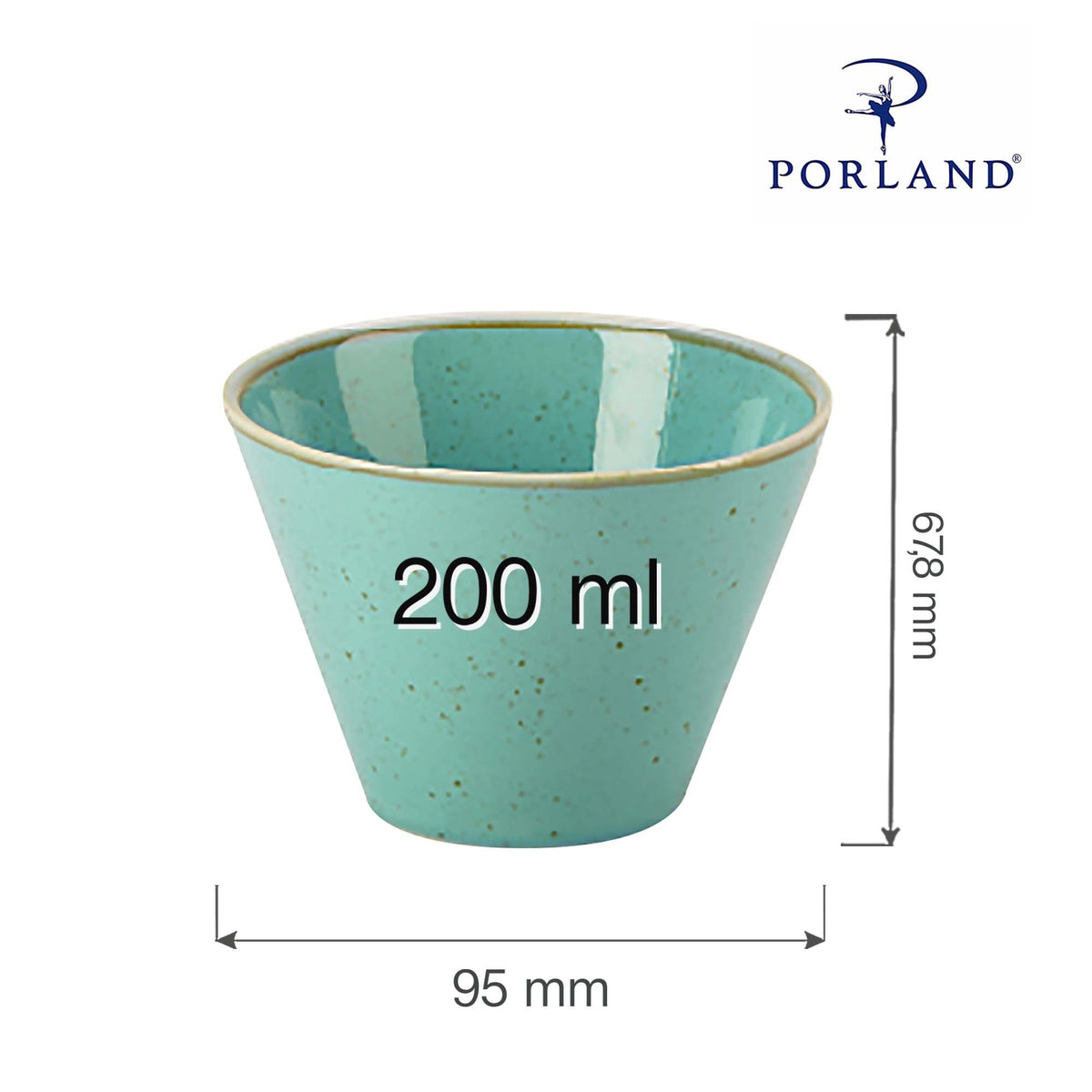 Porland Seasons conical bowl