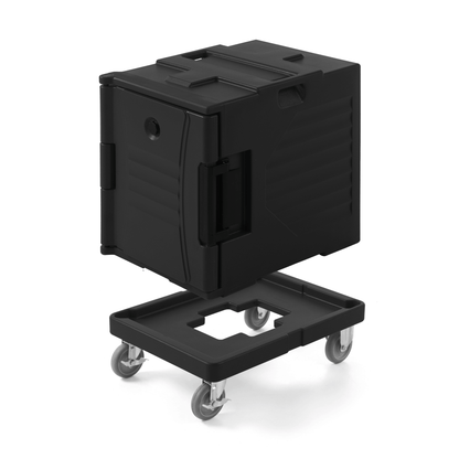 Front loader heat insulation box 2xGN1/1 200, 477x680x(H)590mm