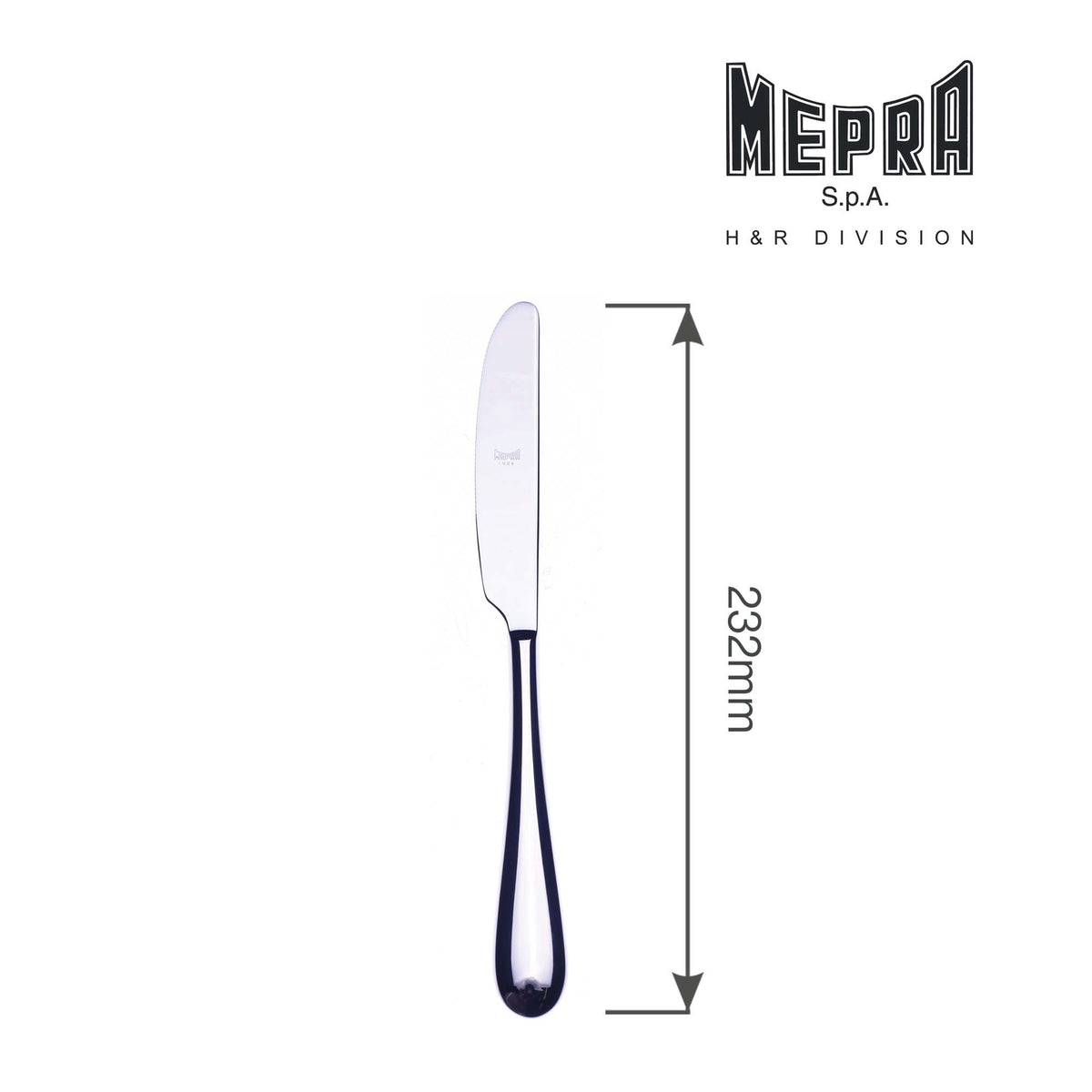Natura table knife- solid handle