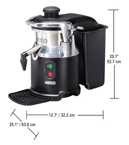 Otto juicer, 322x638x(H)527mm