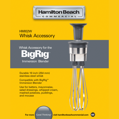 BigRig Whisk Attachment, 490x110mm