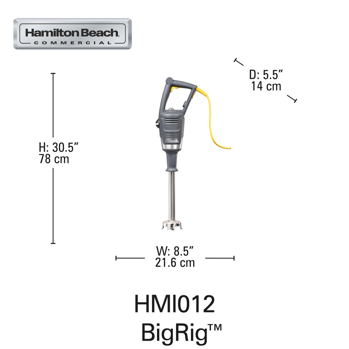 BigRig Immersion Blender