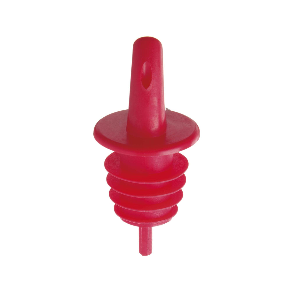 Set of 6 - EVA Free Flow Pourer (2x black, 2x clear, 2x orange)