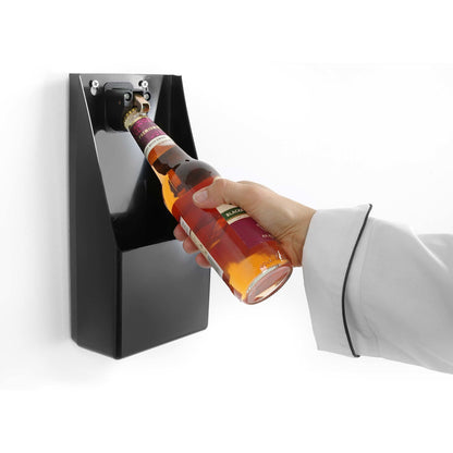 Bottle opener with catcher bin, Bar up, 135x70x(H)295mm