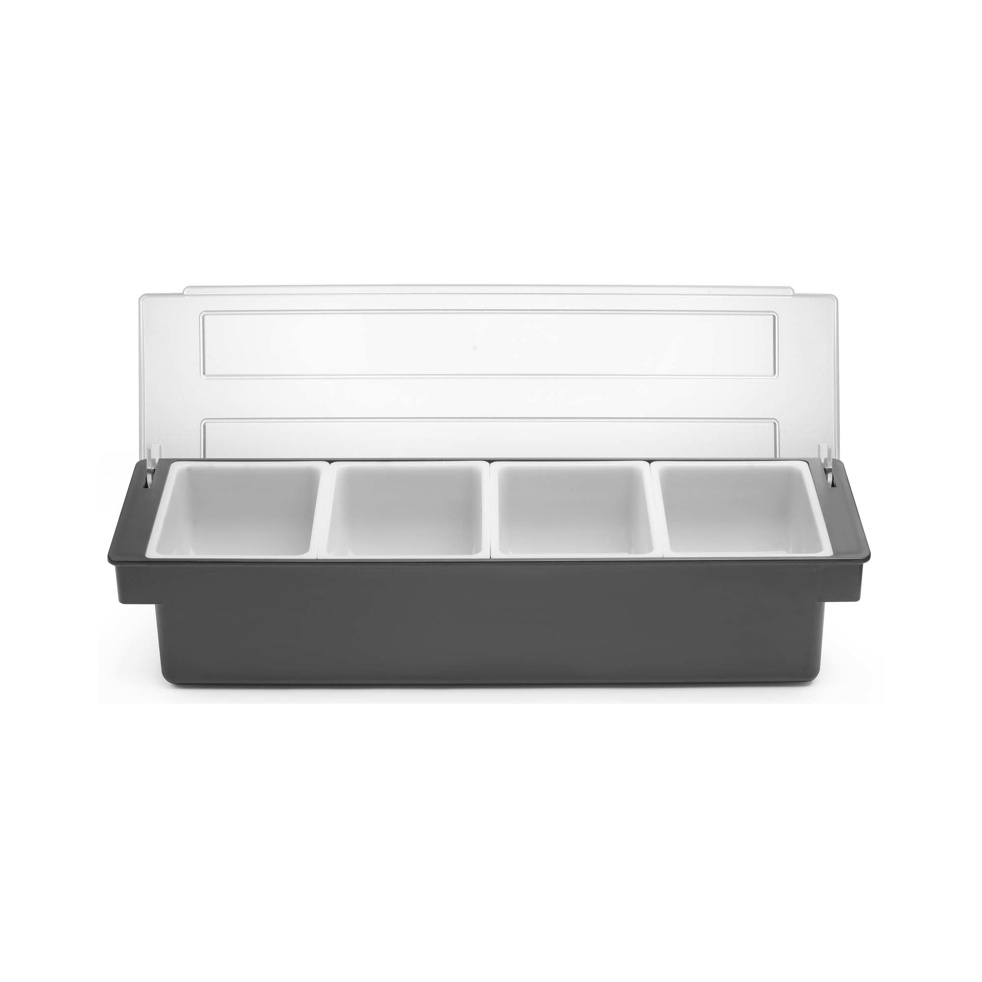 Bartender's container for drink accessories
