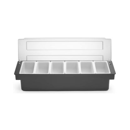Bartender's container for drink accessories
