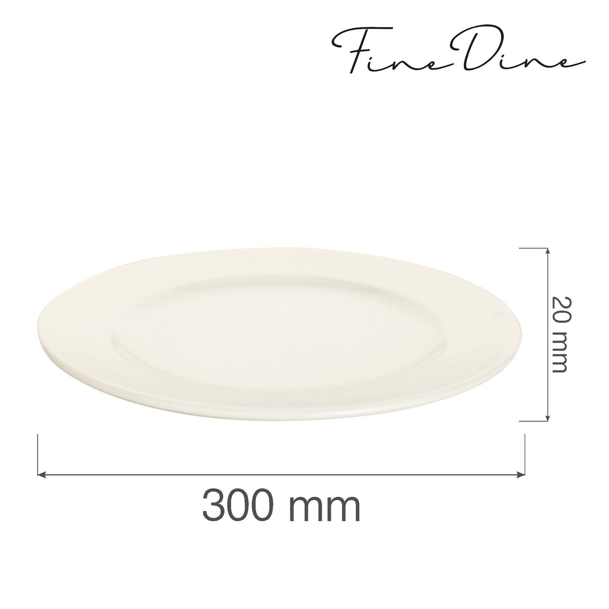 Fine Dine flat plate