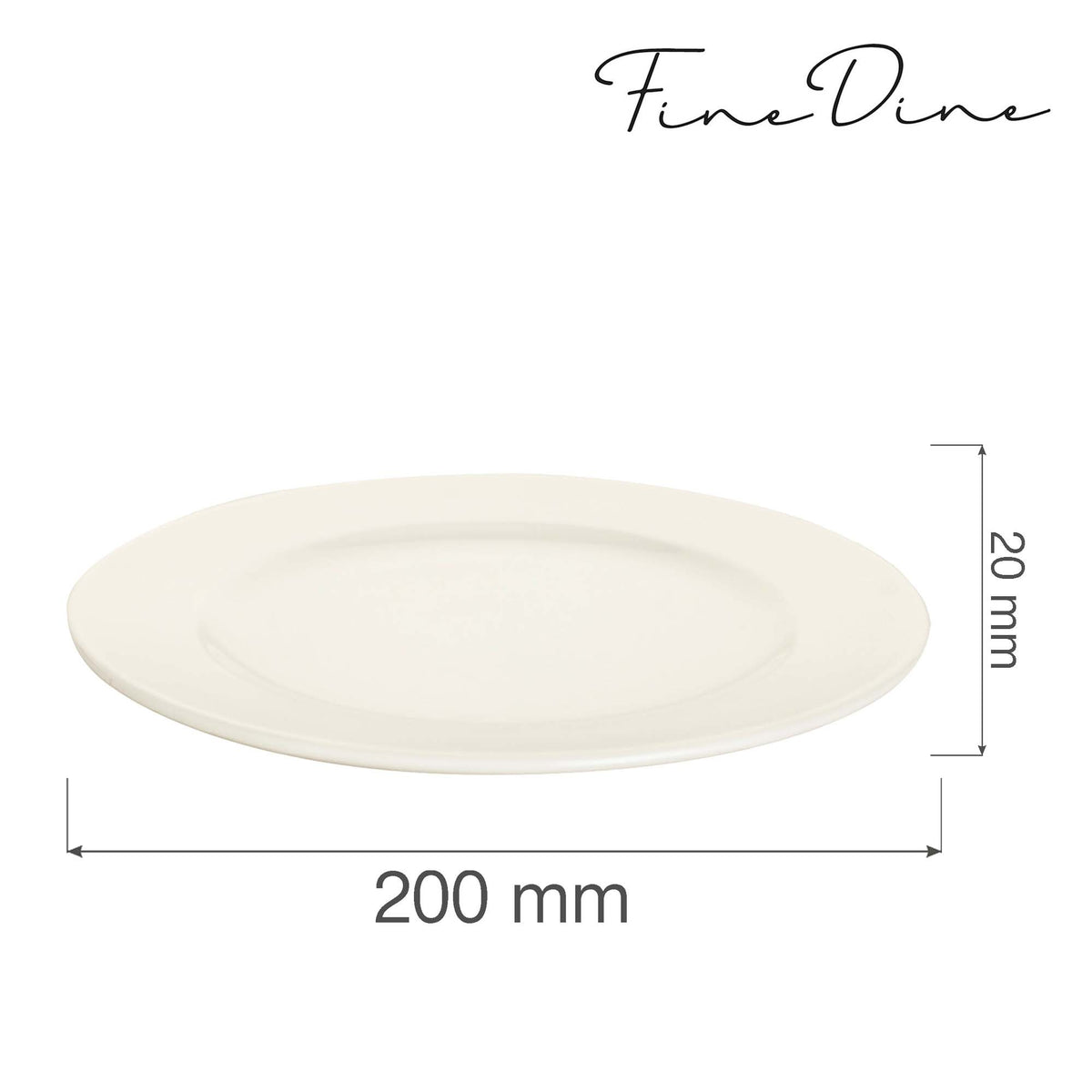 Fine Dine flat plate