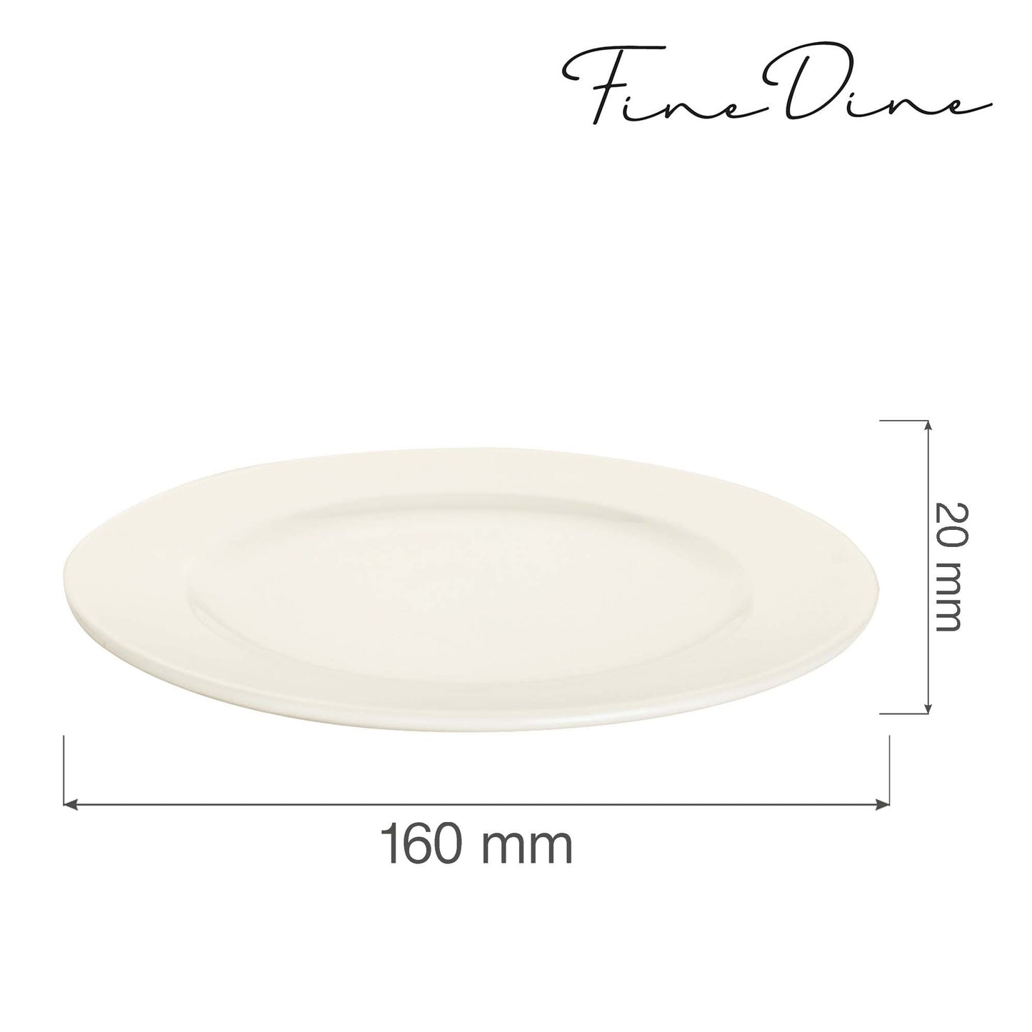 Fine Dine flat plate