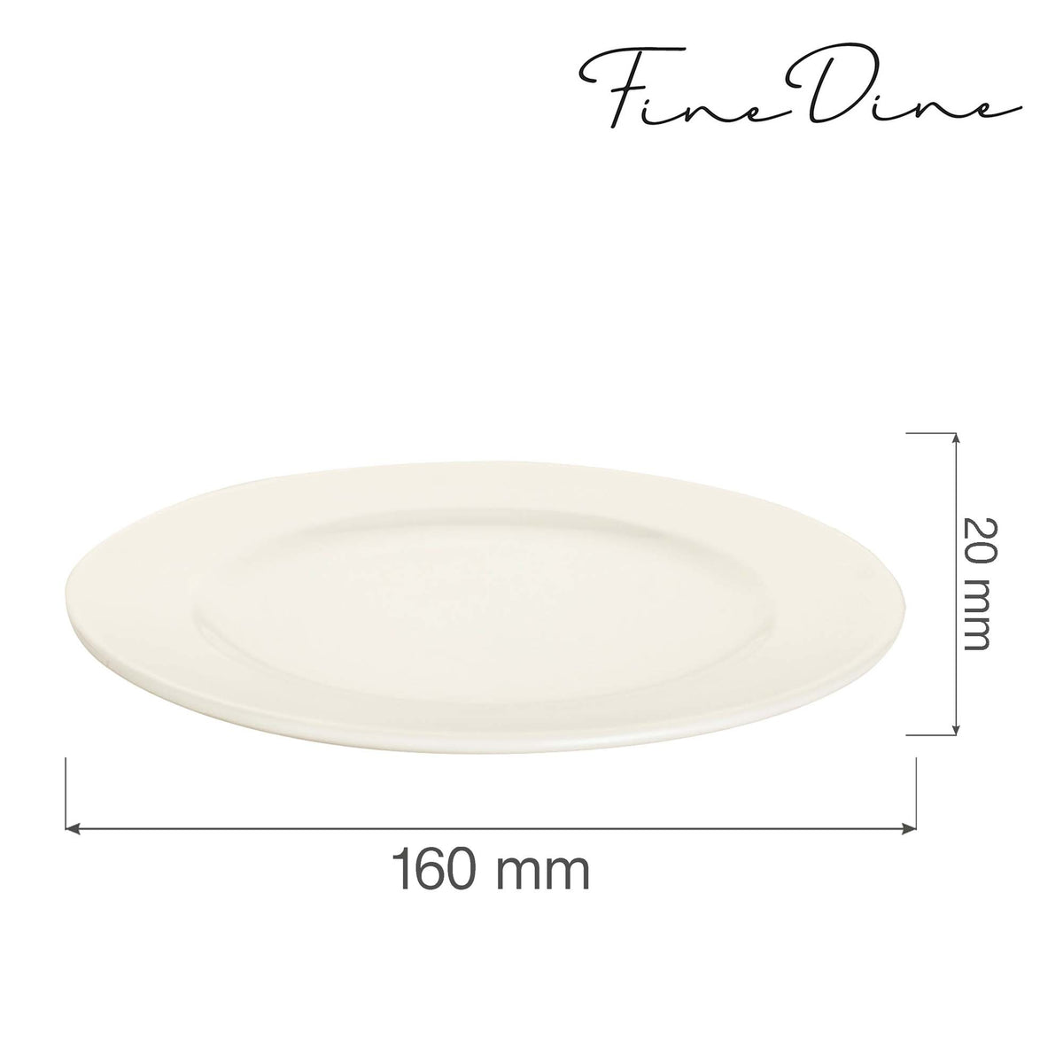 Fine Dine flat plate
