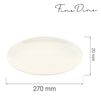 Fine Dine rimless plate