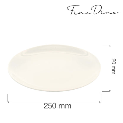 Fine Dine rimless plate