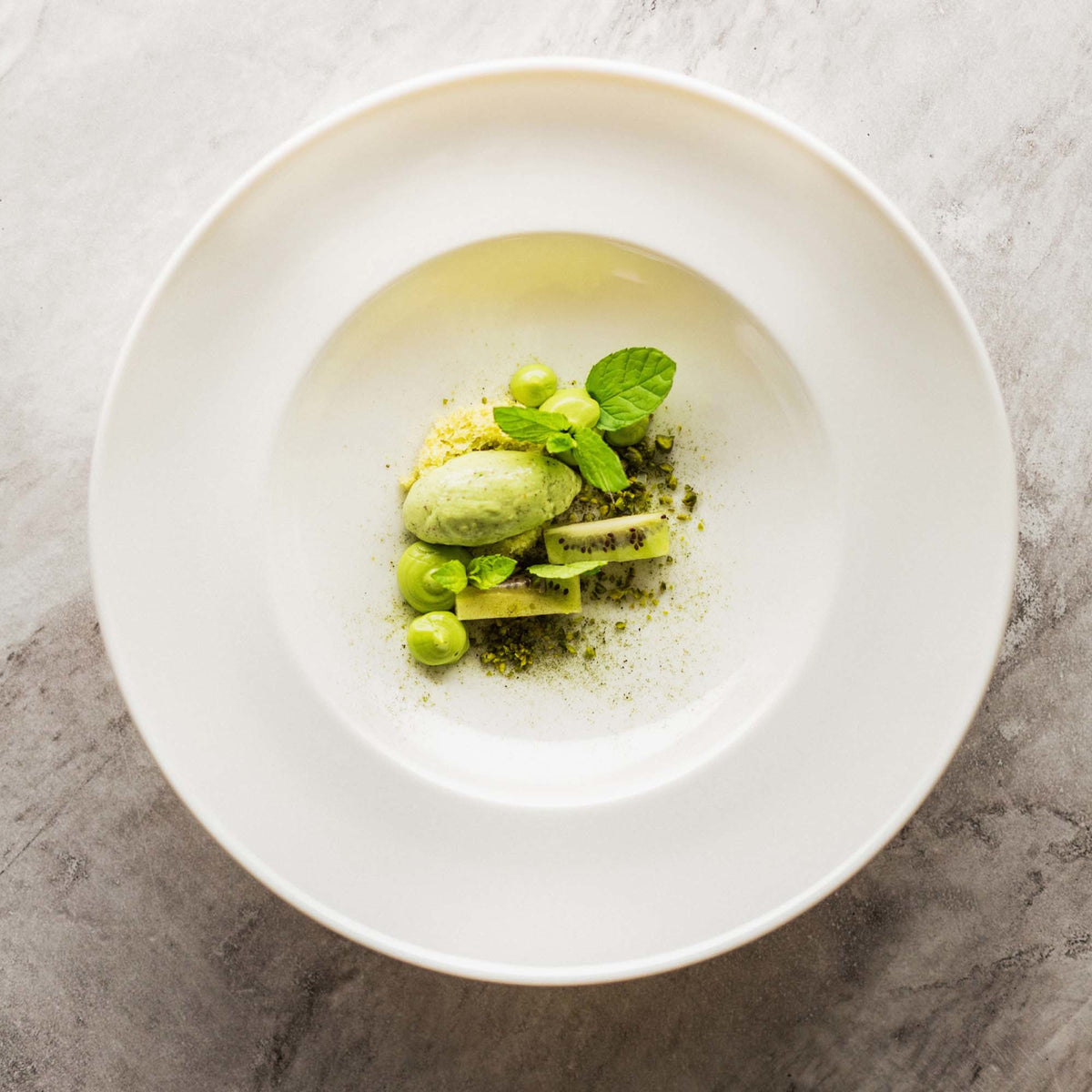Fine Dine pasta plate