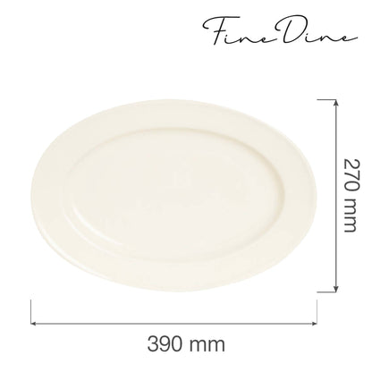 Fine Dine oval dish
