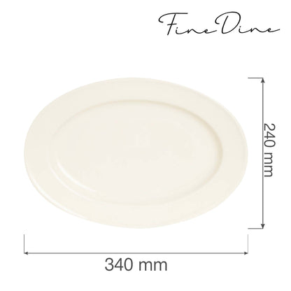 Fine Dine oval dish