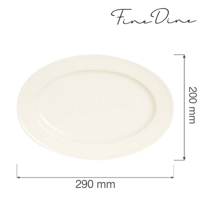Fine Dine oval dish