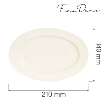 Fine Dine oval dish