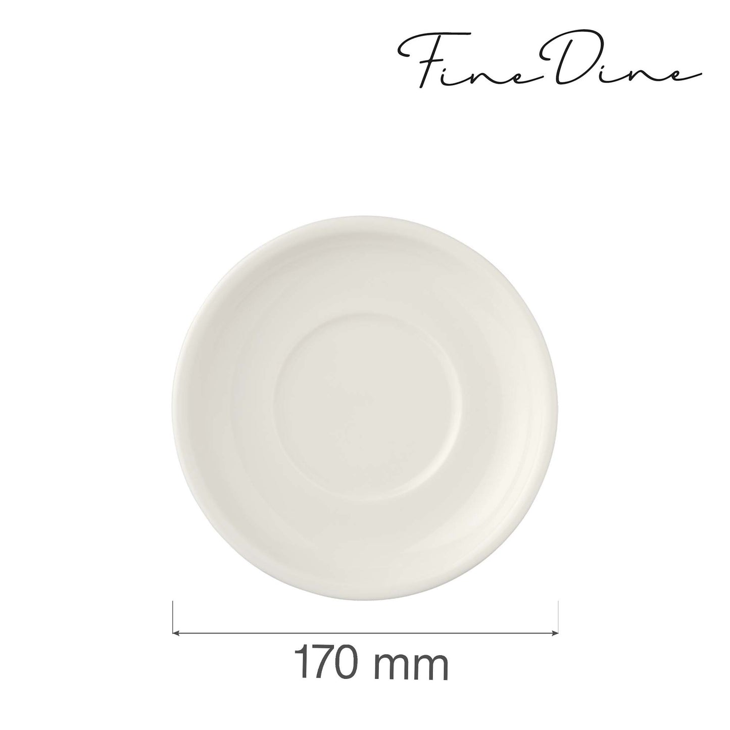 Fine Dine saucer, 170mm