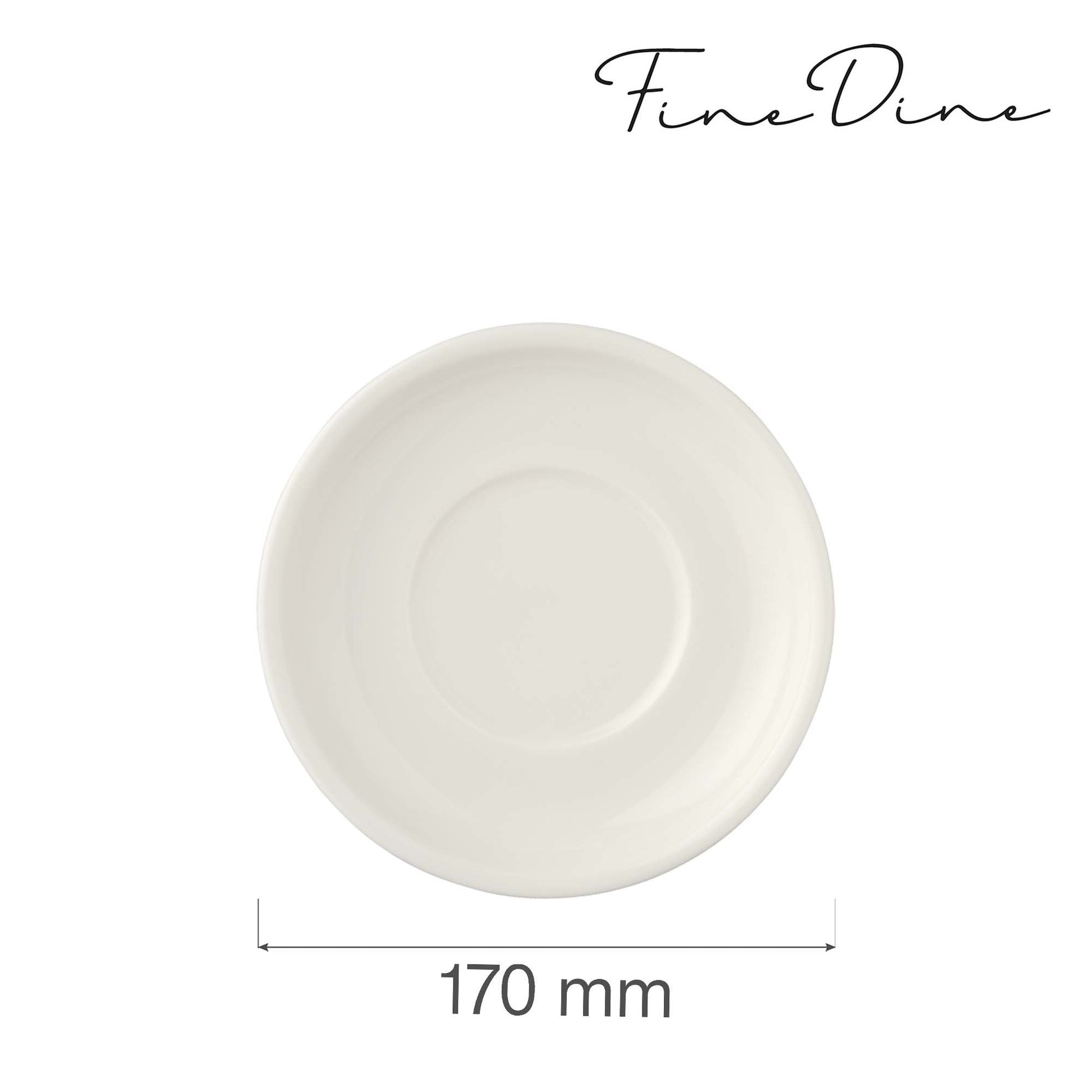 Fine Dine saucer, 170mm